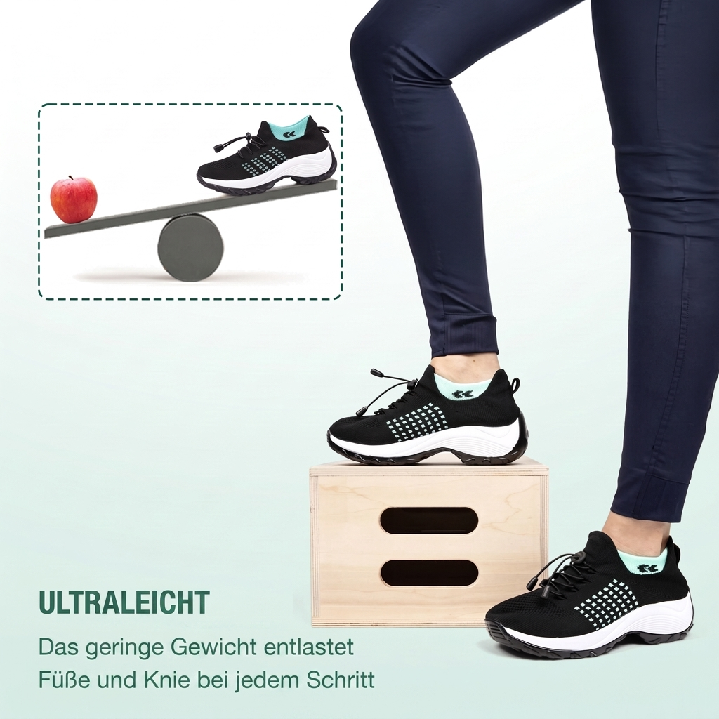 Birgit | Komfort-Sneaker mit elastischer Schnürung