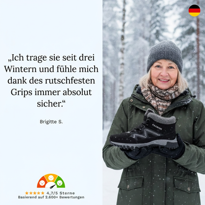 Karla | Winterschuhe mit griffiger Profilsohle