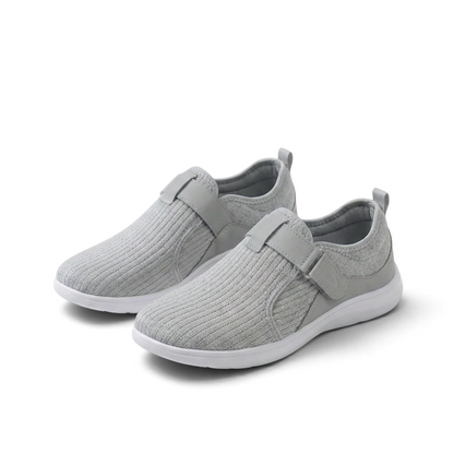 Anke | Beiger Komfort-Sneaker mit Klettverschluss
