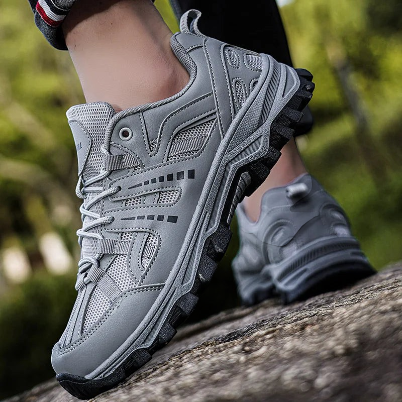 Senna | Beiger Wanderschuh mit griffiger Profilsohle