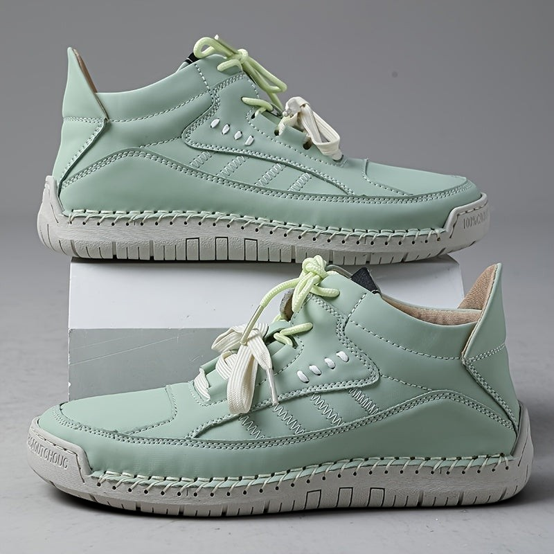 Bente | Rosa High-Top-Sneaker für Herbst und Winter