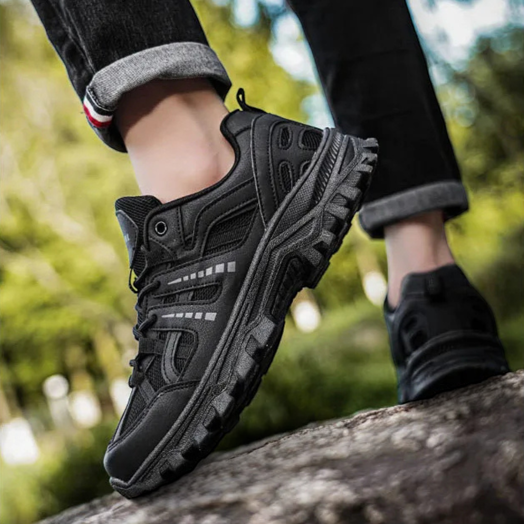 Senna | Beiger Wanderschuh mit griffiger Profilsohle