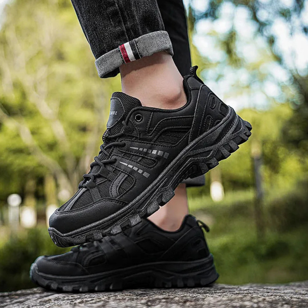 Senna | Beiger Wanderschuh mit griffiger Profilsohle