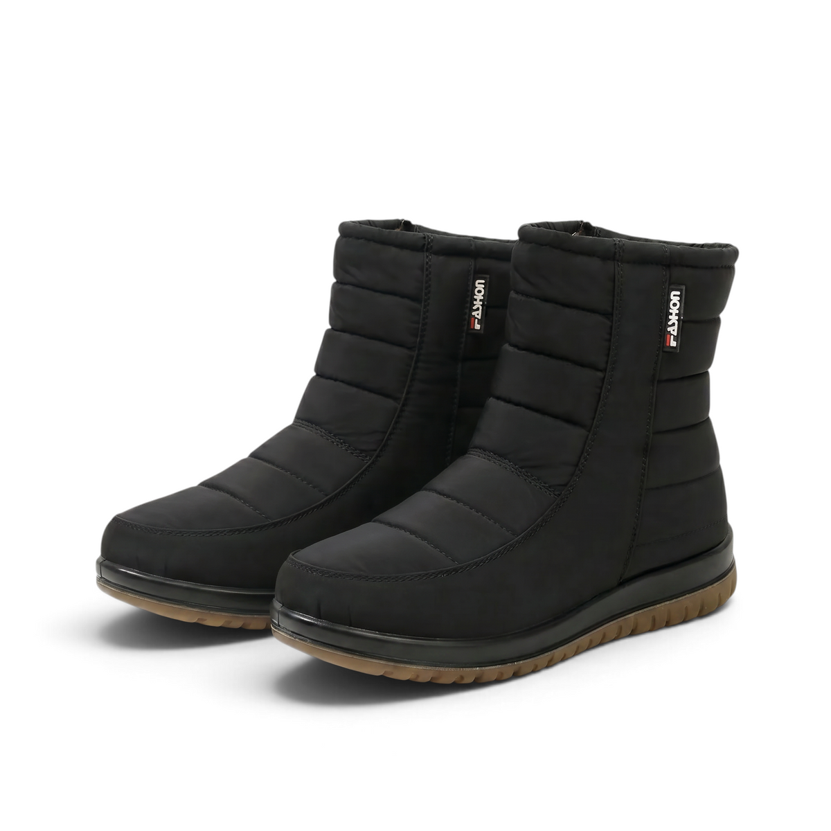Iris | Brauner gefütterter Winterstiefel