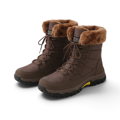 Nora | Gefütterter Winterstiefel mit rutschfester Profilsohle