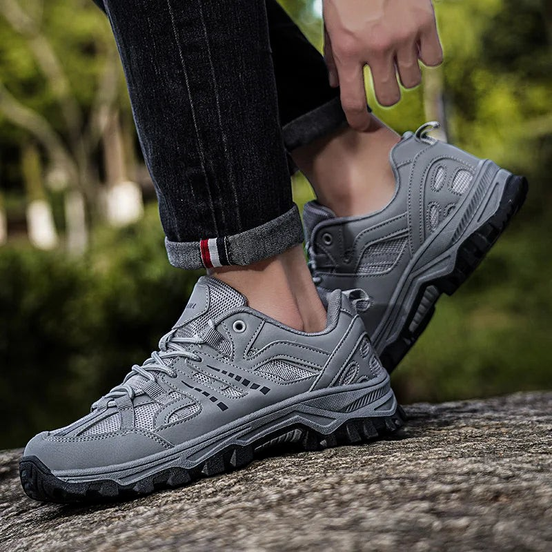 Senna | Beiger Wanderschuh mit griffiger Profilsohle