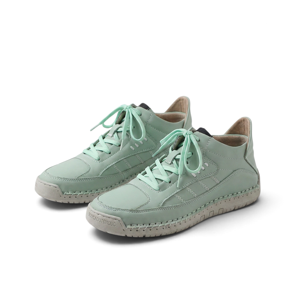 Bente | Rosa High-Top-Sneaker für Herbst und Winter