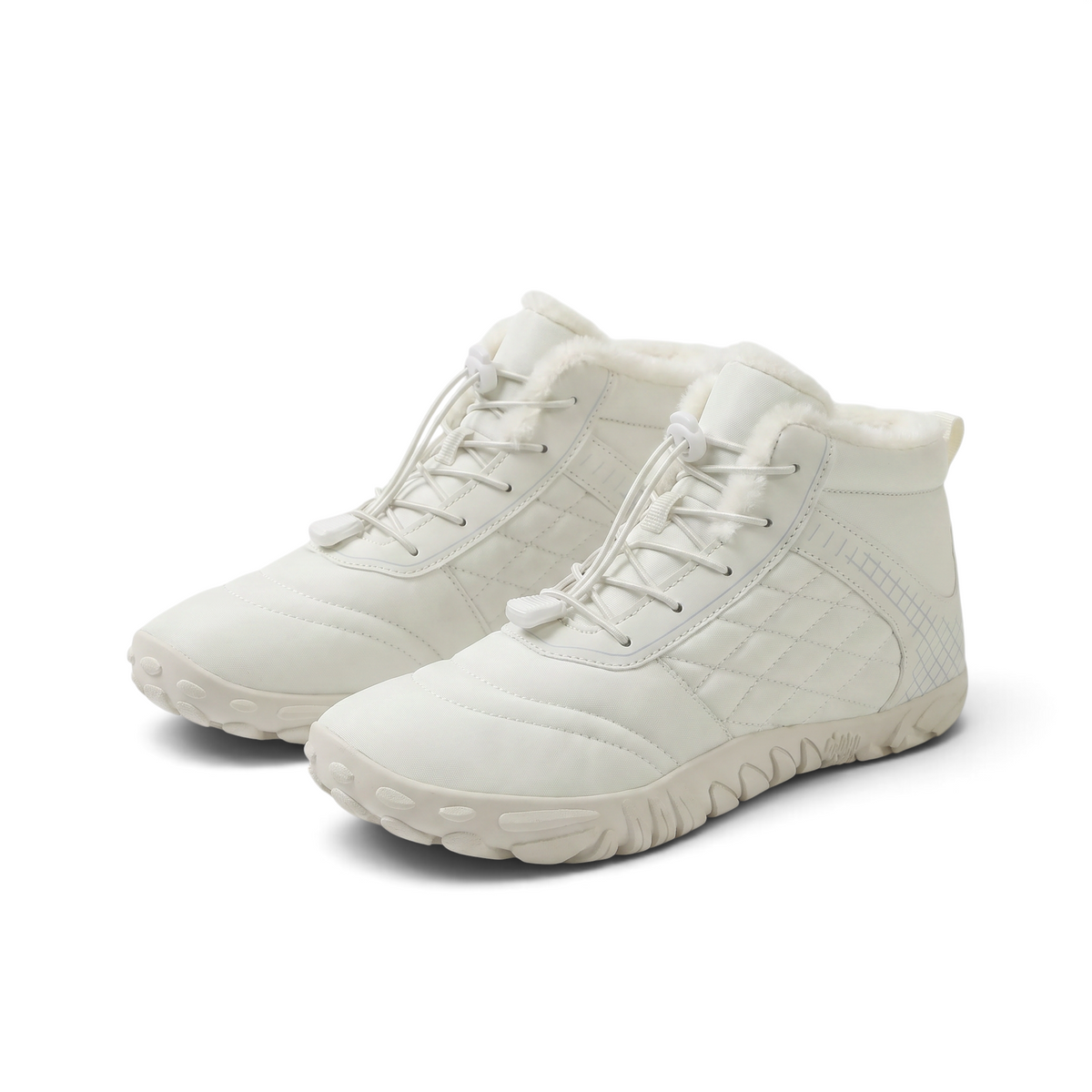 Susanne-Marie | Brauner Barfuß-Winterschuh mit flexibler Profilsohle
