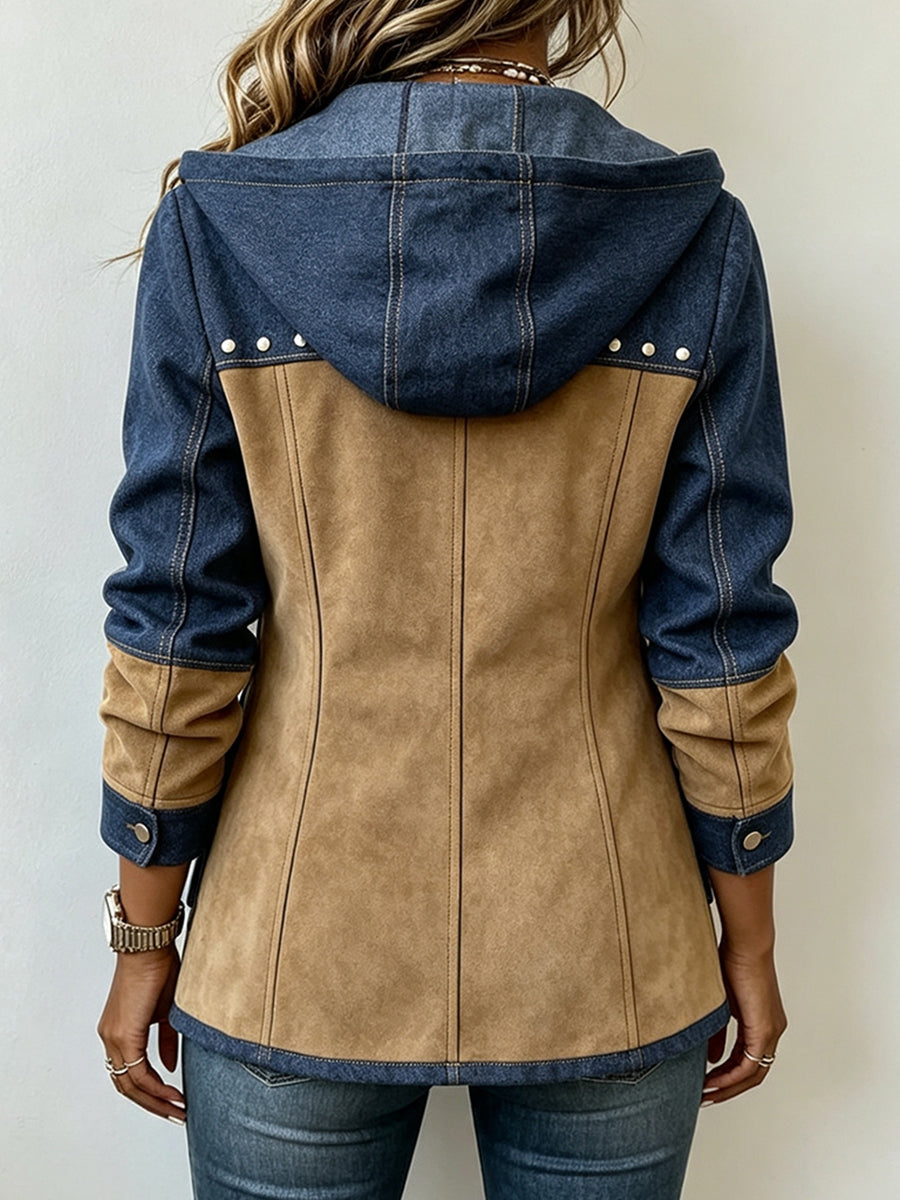 Johanna-Marie-Luise | Patchwork-Jacke mit Kapuze
